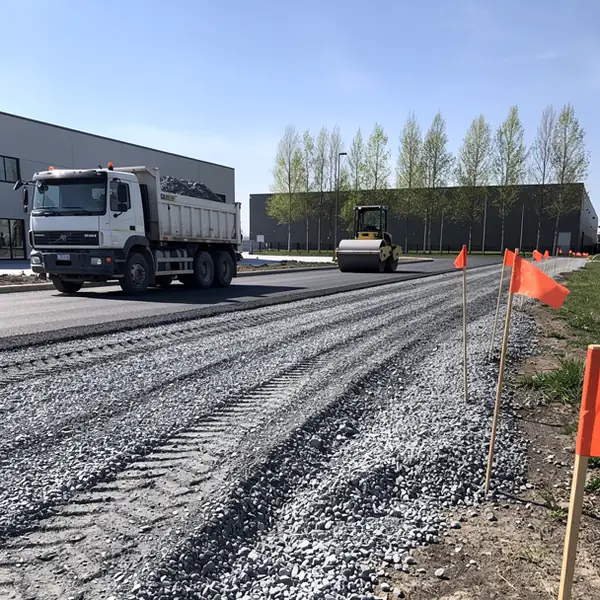 Dump truck proof rolling granular road base